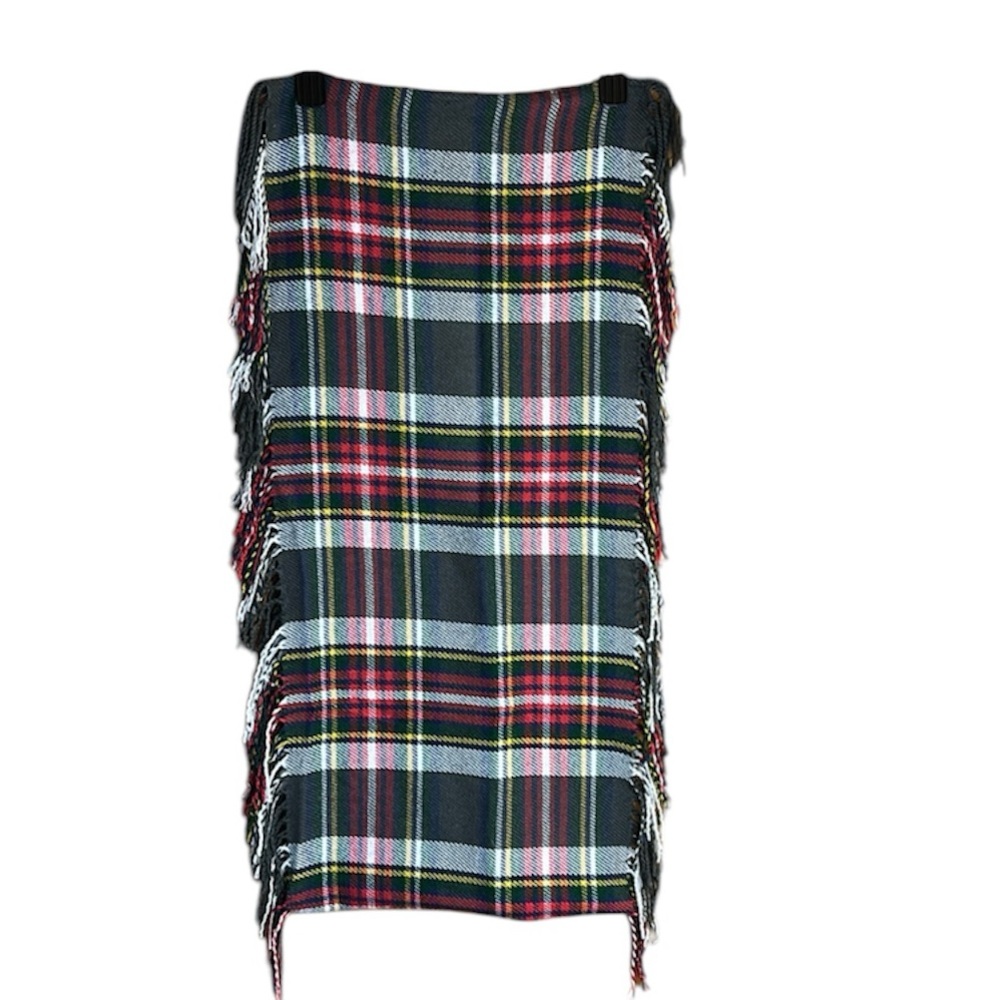 Tarten Style Infinity Incredibly Soft Scarf with Fringe by Evelyn K -New York